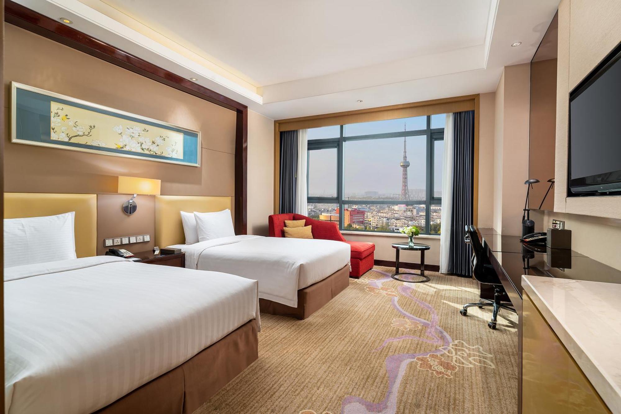 Wanda Realm Taizhou Hotel Taizhou  Buitenkant foto